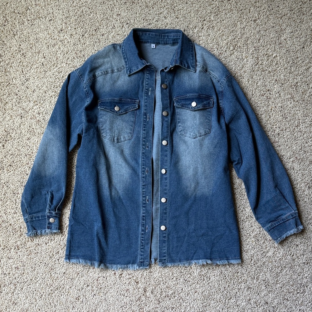 Amazon Denim Shacket